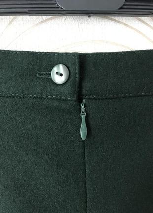 Изумрудная юбка «perry landhaus» 💯% pure new wool 👍3 фото