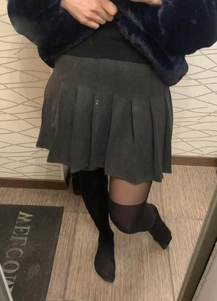 Крутая юбка плиссировка