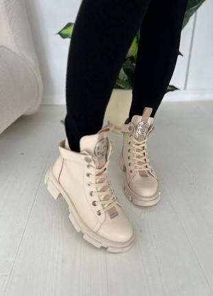 Стильные сапоги женские ботинки кожаные, замшевые лаковые ботинки из натуральной кожи2 фото