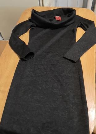 Платье теплое