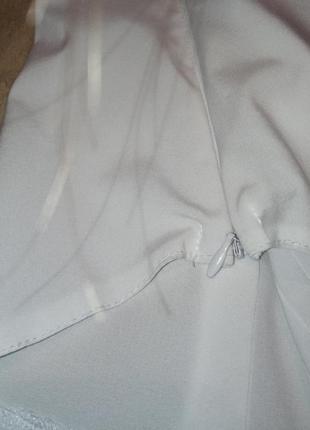 Белая блузка, комбинированная темно-синим 424 фото