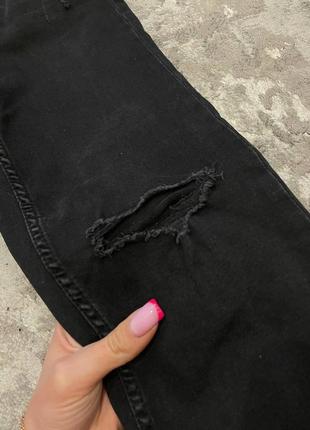 Стильные рваные джинсы zara skinny stretch с потертостями состояние новых!3 фото