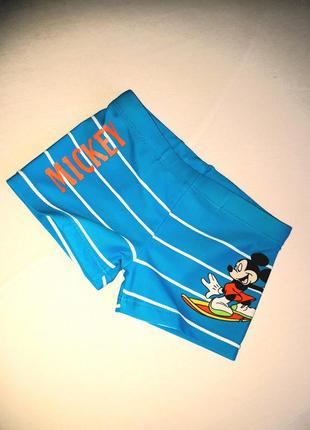 Mickey плавочки шортики микки маус disney bady1 фото