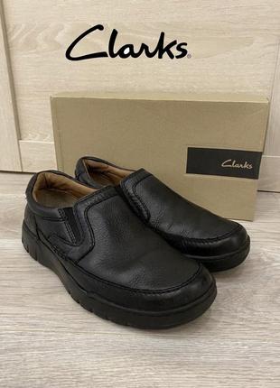 Мокасини clarks un tread напівчеревики 7g/41,5 оригінал