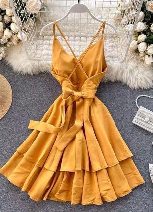 Платье с открытой спиной 2