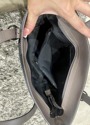 Сумка итальянская женская деловая кожаная сумка9 фото