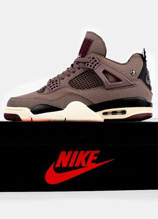 Кросівки a ma maniere x air jordan 4 'violet ore'1 фото