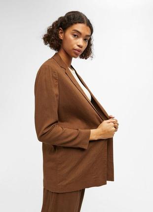 Жакет, пиджак женский, льняной пиджак, льняной жакет