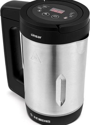 Легке б/у. linsar multi milk&soup maker, глечик і лезо з неіржавкої сталі блендер суповарка