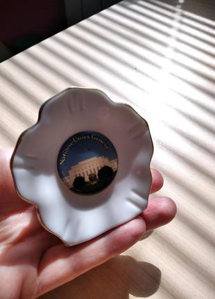 Сувенир парцелянная швейцария cotfer geneve подарок