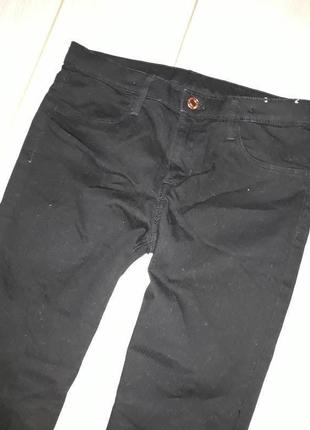 Стрейчевые джинсы скины узкого кроя h&amp;m на 11-12 лет4 фото