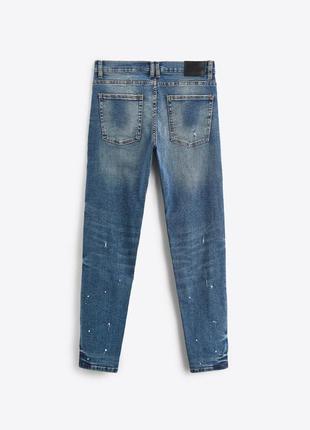 Круті джинси скінні zara slim fit - 32 р-р2 фото