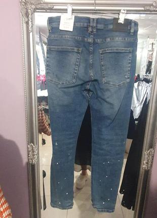 Круті джинси скінні zara slim fit - 32 р-р9 фото