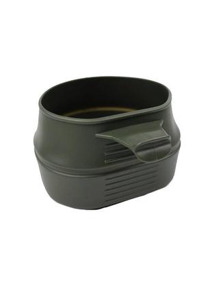 Fold-a-cup® 'green' foldable olive 200 мл