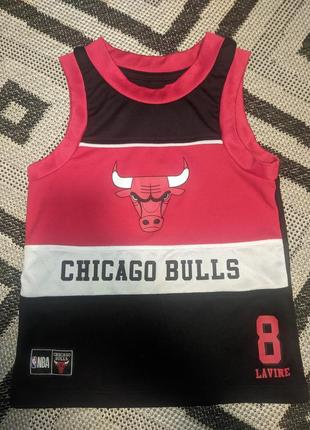 Майка баскетбольная chicago bulls детская