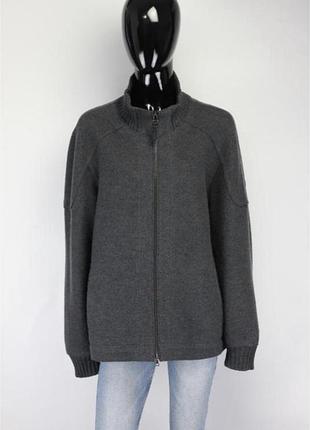 Фирменная шерстяная куртка кофта в стиле massimo dutti cos