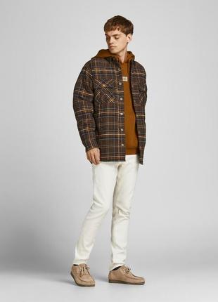 Куртка сорочка jack&amp;jones james quilted relaxed3 фото