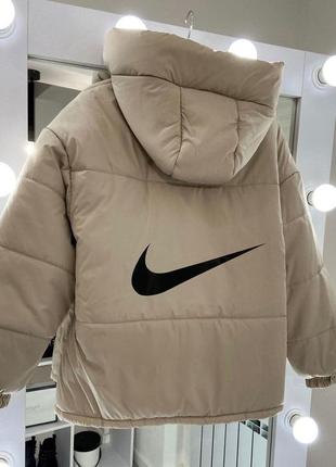 Куртка плащевка в стиле nike8 фото