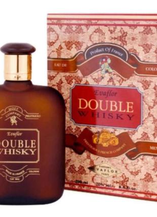 Evaflor double whisky туалетна вода 100 ml євафлор дабл віскі чоловічі духи парфюм3 фото