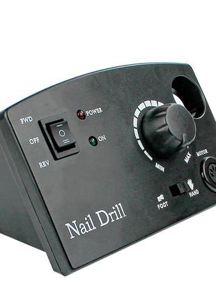 Фрезер для манікюру nail master zs 602 65 w 45000об гарний потужний професійний фрейзер для манікюру nail dril