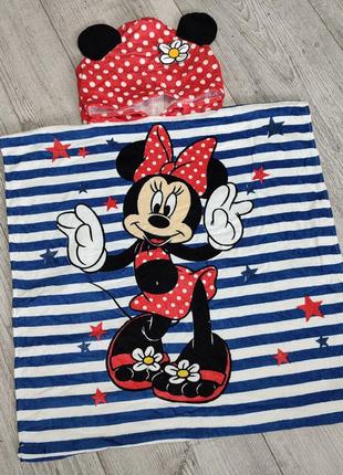 Пончо рушник з капюшоном пляжний ovs