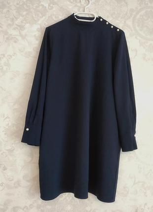 Платье свободного кроя zara.4 фото