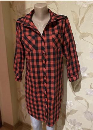 Рубашка в клiтинку