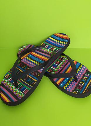 Чорні шльопанці в'єтнамки tribord, 36/37
