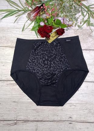 Трусики високі великі розміри з бавовни💝