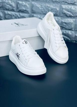 Красовки calvin klein мужские женские подростковые осение летние кросовки келвин кляин. новинка