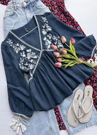 Блуза вишиванка від zara