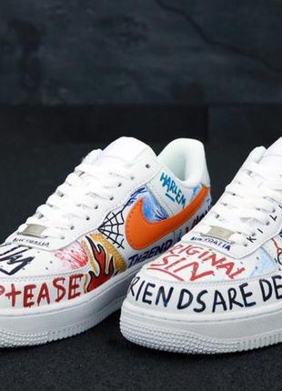 Женские кроссовки nike air force 1 low pauly x vlone pop 36-37-38-39-40-414 фото