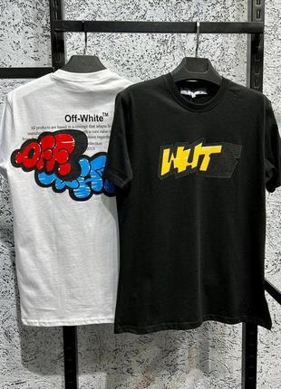 Футболка off-white  ⁇  шикарные мужские оверсайз футболки