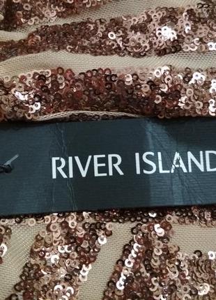 Необыкновенно красивая "золотая" юбка от "river island "4 фото