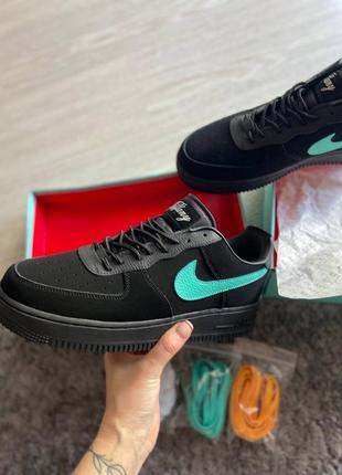 Кросівки nike air force 1 low tiffany co 2023 новинка тіффані6 фото