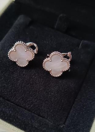 Брендові сережки  ван кліф van cleef vca5 фото