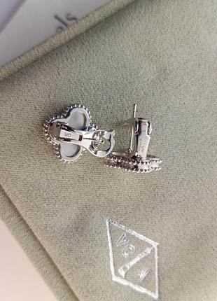 Брендові сережки  ван кліф van cleef vca10 фото