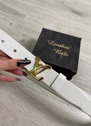 Ремень пояс кожаный женский в стиле louis vuitton / ремень пояс кожаный женский в стиле louis vuitt