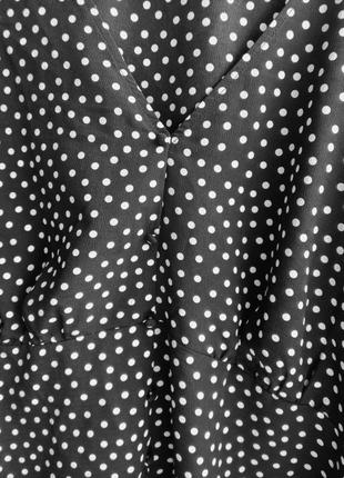 Блуза в горошок4 фото