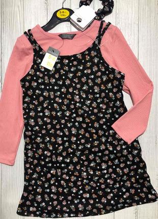 Комплект сарафан + реглан primark 116 см