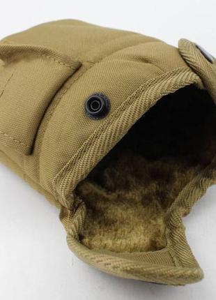 Сумка для пляшки molle us-style coyote