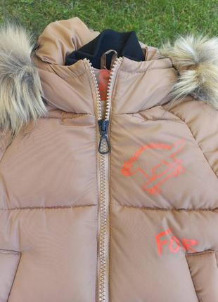 Зимняя куртка, пуховик для мальчика на рост 98 см8 фото