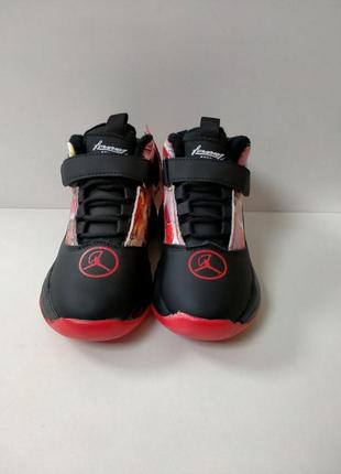 Ботинки -кросівки,теплі,підліткові, чорні з візерунком, на липучці.в-4292. розміри:32;34;3...