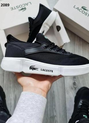 Мужское демисезонное спортивное кроссовки мужские спортивные кроссовки lacoste