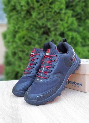 Чоловічі кросівки reebok terrain gtx чорні з червоним знижка sale | smb5 фото