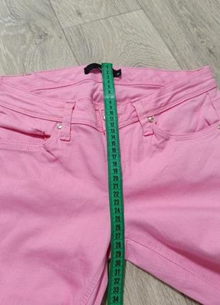 Tally weijl розовые джинсы в стиле барби низкая посадка