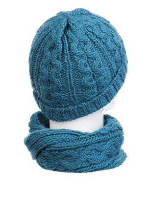 Комплект шапка, шарф geox на 7-8 л2 фото