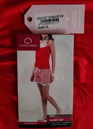 Комплект майка и шорты,размер м бренд penye mood2 фото