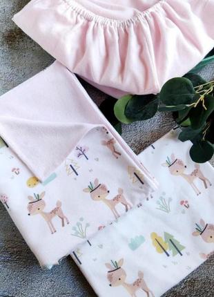 Фланелева дитяча постіль, дитяча постільна білизна