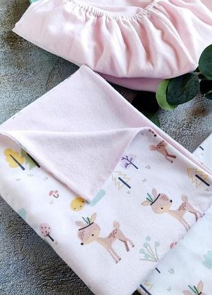 Фланелева дитяча постіль, дитяча постільна білизна
